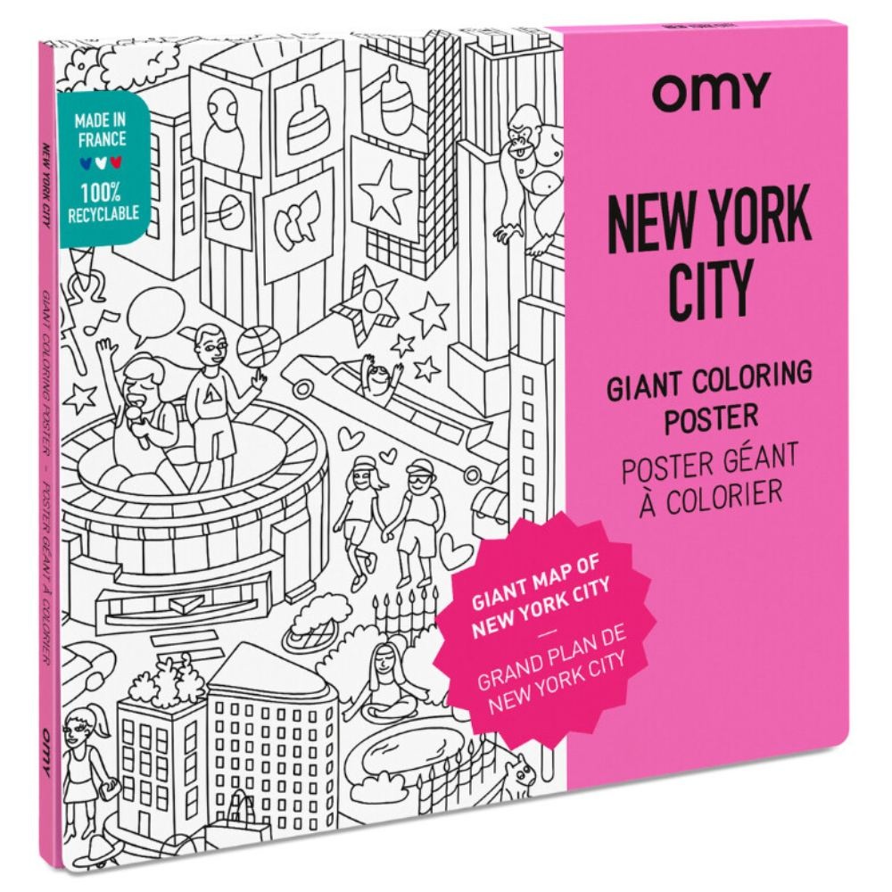 OMY Boyama Posteri - New York City